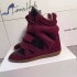 Isabel Marant sneakers burgundy and black